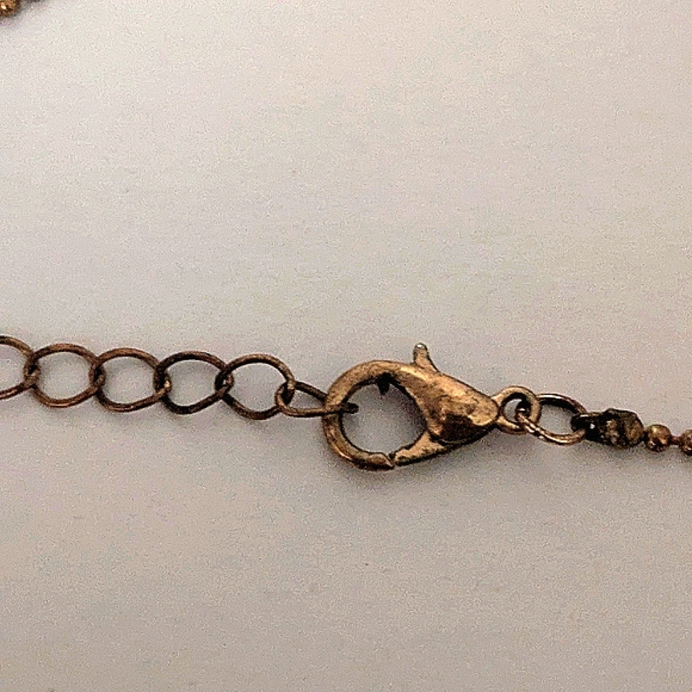 Gold Heart Anklet - Picture 3 of 3
